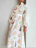 Balloon Sleeve Shirt Dress Regular price